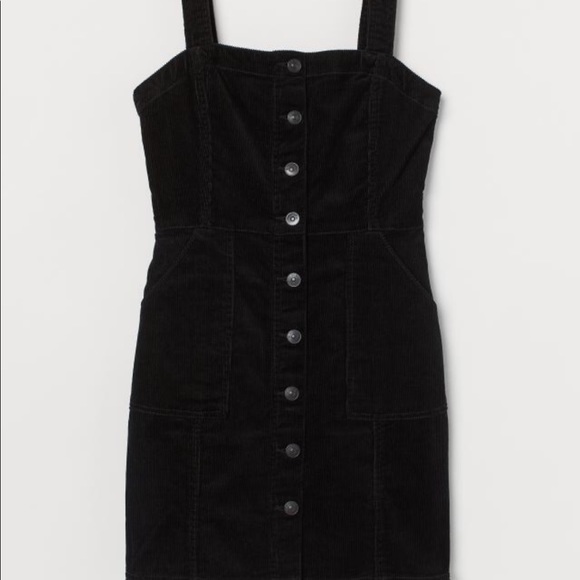 H&M Black Overall Dress - Picture 2 of 8